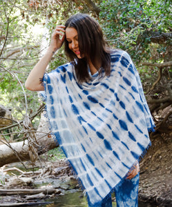 Felted Poncho- Altas dye